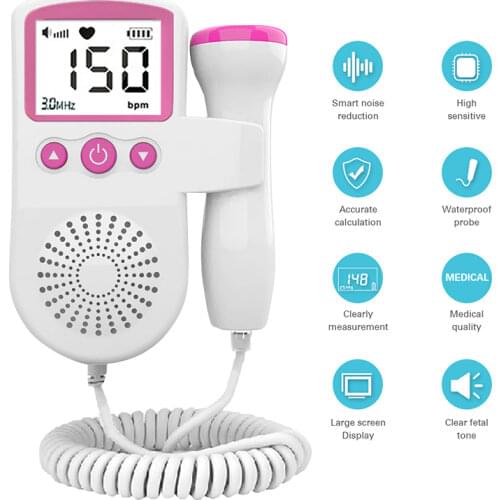 Fetal state health monitor Fetal Heart measuring Home Portable Ultrasound guardianship Fetal Heart Rate Monitoring Fetal Doppler