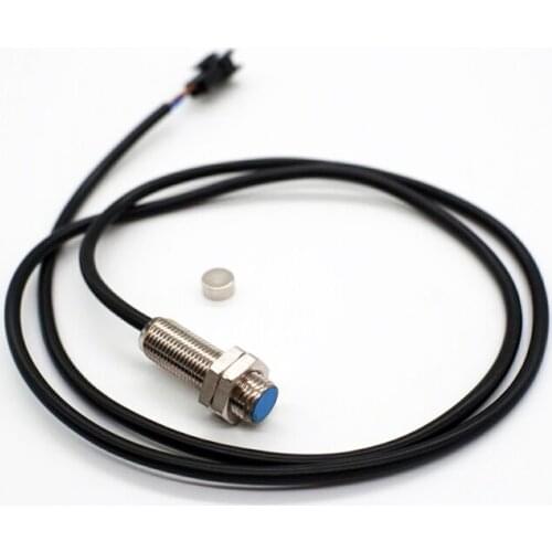 DC 12V Motorcycle Meter Sensor Line with Magnet Scooter Motorbike Instrument Speedometer Speed Meter 2 Pin Sensor Cable