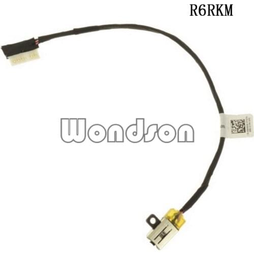 New DC Cable For Dell Inspiron 15 5565 / 5567 / 17 5765 / 5767 DC Jack Cable - R6RKM 0R6RKM w/ 1 Year Warranty