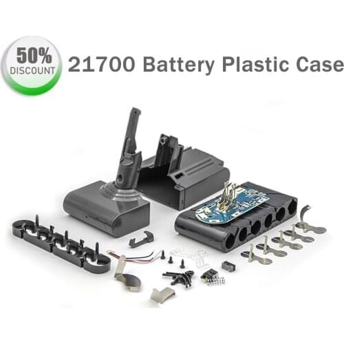 New 21700 Battery Plastic Case Charging Protection Circuit Board PCB for Dyson V8 21.6V Absolute Animal Exclusive Vacuum Cleaner