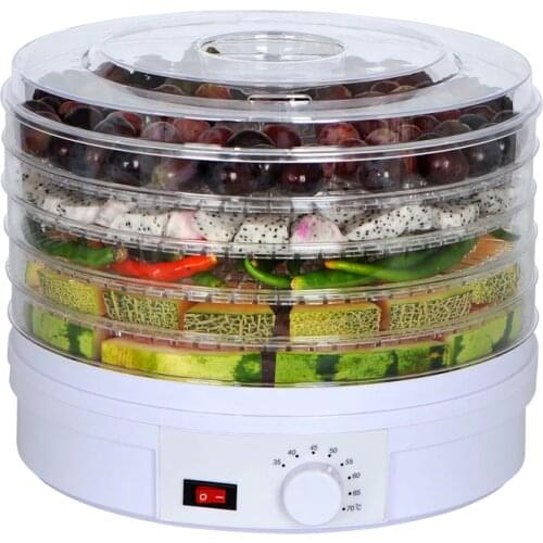 Transparent food Dehydrator Fruit Vegetable Herb Meat Drying Machine Snacks food Dryer with 5 layers