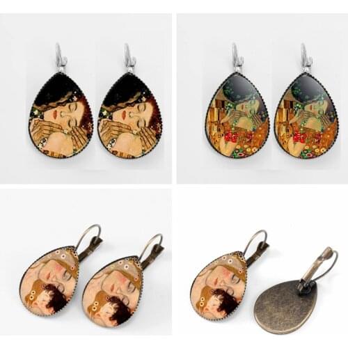 Painting The Starry Sky Series Earrings Retro Fashion Artistic Personality Stud Earrings Women Jewelry Accessories Wholesale