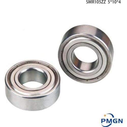 SMR105ZZ L-1050ZZ SMR105-2RS 5*10*4 440C 5*10*4 5x10x4 mm Stainless Steel Deep Groove Ball Bearing Miniature Bearing 440C