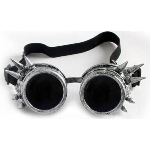 C.F.GOGGLE Women Sunglasses Rivet Steampunk Windproof Mirror Vintage Gothic Len Goggles Ladies Sun Glasses for Halloween Eyewear