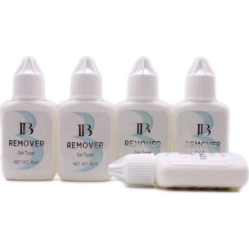 5PCS 15ml I Beauty Eyelash Remover Korea Clear False Eyelashes Extensions Glue Remover Fast Repel Strong Adhesive Makeup Tools