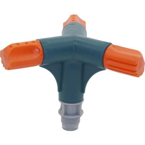 Trident Rotating nozzle Third gear adjustable rotary Sprinklers for irrigation system garden lawn watering gardening water tool