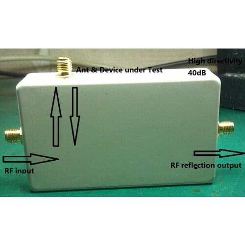 1MHz--1500MHz RF Reflective Bridge Standing Wave Ratio Bridge VSWR Bridge 40dB