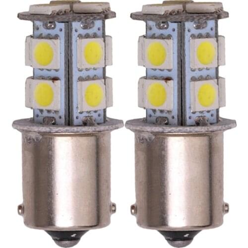 2x P21W Ba15s 1156 Bay15d 1157 Car LED Bulb Signal Light 12V Super Bright Motorcycle/Auto Tail Trun Brake Parking Reverse Lamp