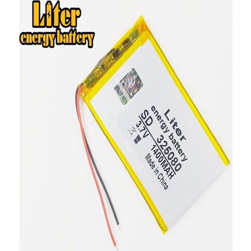 325080 3.7V 1400mAh 305080 Lithium Polymer Li-Po li ion Rechargeable Battery For Mp3 MP4