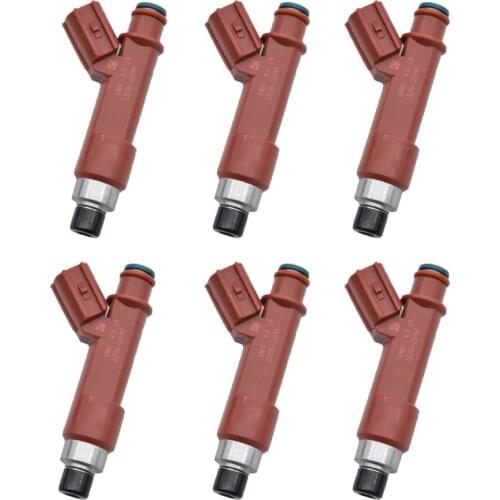 6ps/lot Fuel Injector 23250-22090 23209-22090 nozzle for Toyota Corolla Matrix Altis Allion
