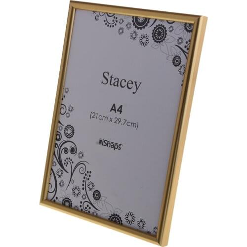 A4 Wooden Document Frame for Vertically Or Horizontally, Desktop Or Hanging