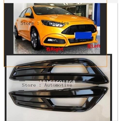 Car-styling ABS chrome front rear fog lamps cover trim For Ford Focus ST 2015 2016 2017 2018