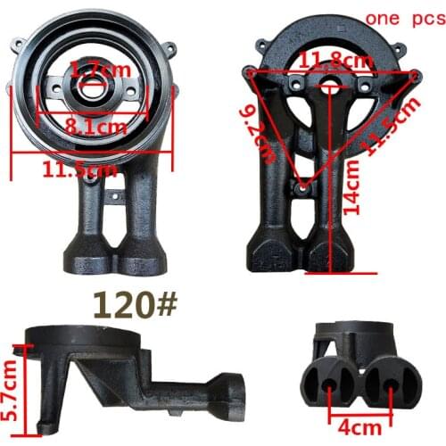 Cast iron fire cover burner For gas stove accessories steel interior fire fire distributor fire cover