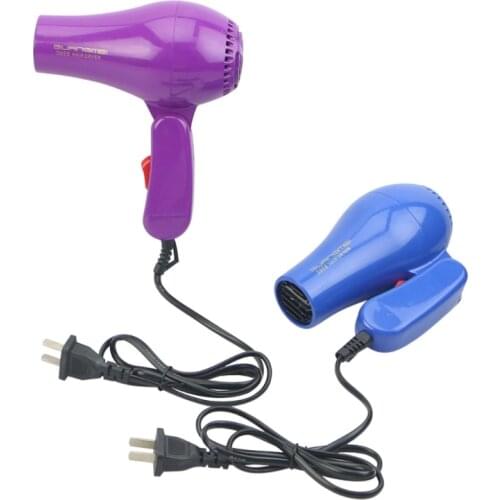 AC 220V Hair Blow Dryer 850W Travel Compact Blower Foldable Portable