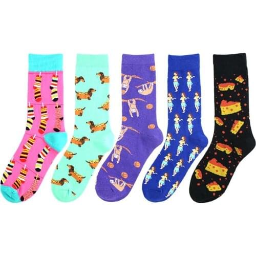 Men's Patterned Socks HEPOSCKONE China