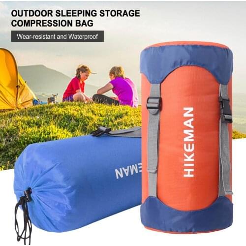 Outdoor sleeping storage compression bag 25L 210T wear-resistant and waterproof storage bag for outdoor camping storage bag