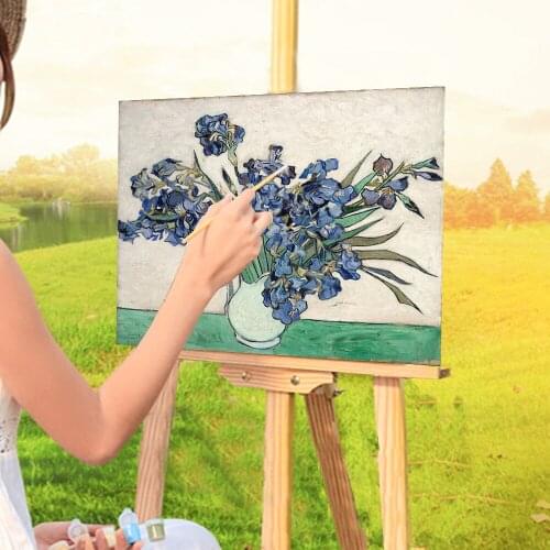 Landscape Van Gogh Coloring By Numbers Painting Package Oil Paints 40*50 Paiting By Numbers New Design For Kids Art