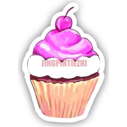 Car Stickers Vinyl Motorcycle Decal Car Window Body Decorative Cupcake Car Decals Personality Car Stickers