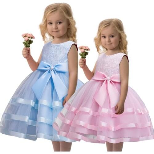 2020 new fashion childrens clothing children Princess dress autumn and winter new childrens holiday dress