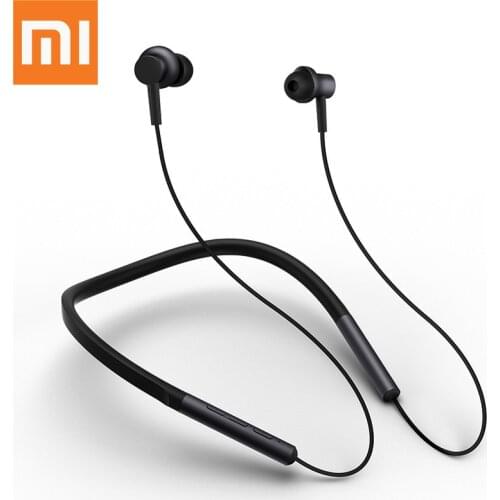 Original Xiaomi mi Bluetooth Neckband Earphones Wireless Apt-x Hybrid Dual Cell With Mic for iphone Samsung phone