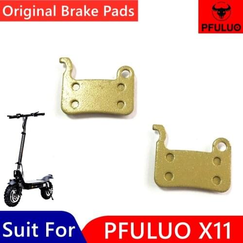 Original Brake Pads For PFULUO X-11 KickScooter Smart Electric Scooter Foldable Skateboard Hoverboard Brake Pads Parts