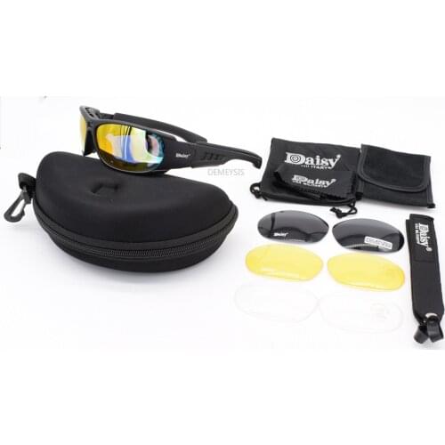 Polarized Military Tactical Glasses Windproof Hiking Trekking Cycling Sports Eyewear UV400 Protection Hunting Fishing Sunglasses