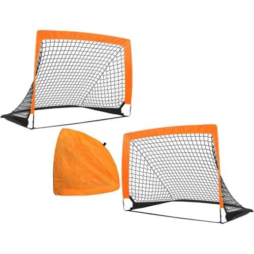 Soccer Net Indoor Outdoor Mini Children Football Net Foldable Soccer Practice Nets Football Accessories For Yard Games