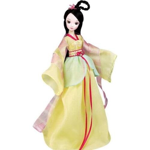 Traditional doll Kurhn.Seven Faries - Yellow Fairy Dolls For Girls Birthday Christmas Gift Hobby Toys Collection 1137