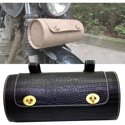High quality Motorcycle Saddle Bags PU Leather otorbike Side Tool Tail Bag Luggage For Yamaha TENERE 1200 700 XT660T/X/E FZ-25
