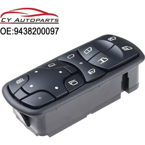 YAOPEI For Mercedes Benz Actros MPII Power Window Lifter Control Switch A9438200097 9438200097