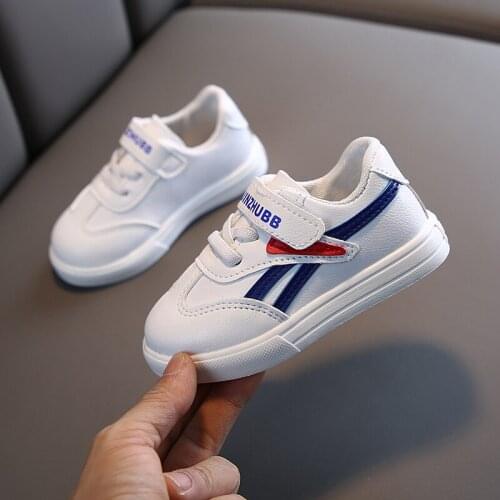 3-8 years Spring white toddler girl sneakers Kids Canvas Shoes Leather Girls Boys Baby Casual Shoes Children Sport Running Shoes