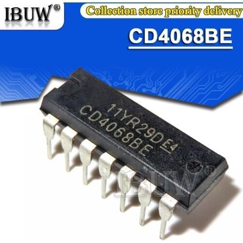 10PCS CD4068BE DIP14 CD4068 DIP-14 CD4068BD DIP