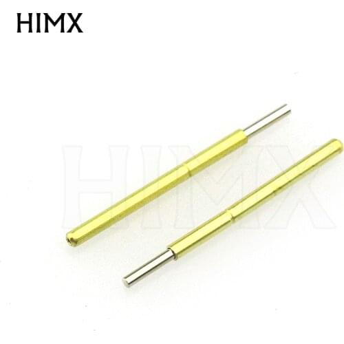 100Pcs in a Pack Dia 0.74mm P75-J1 Pogo Pin Spring Test Probes Length 15.85mm Stroke Spring Froce:180g Tool