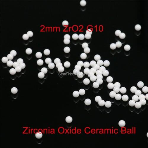 2mm ZrO2 Zirconia Oxide Ceramic Ball G10 100pcs for valve ball,bearing, homogenizer,sprayer,pump 2mm ceramic ball ZrO2