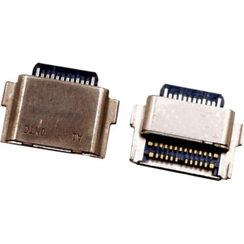 10pcs USB Charging Dock Connector Socket For Samsung Galaxy Z Flip F7000 F7070 F700B F700F F700U F700N Charger Port Plug