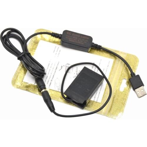 5V-8.4V mobile power bank USB charger cable EH-5A+EP-5E ENEL22 EN-EL22 dummy battery DC coupler grip for Nikon 1 J4 S2 1J4 1S2