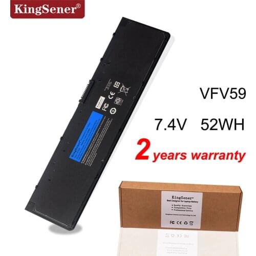 KingSener 7.4V 52WH VFV59 W57CV GVD76 Laptop Battery For DELL Latitude E7240 E7250 0W57CV VFV59 WD52H KWFFN