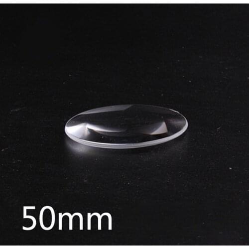 Factory made PMMA Diameter 50mm Acrylic Optical Lenses for Toy