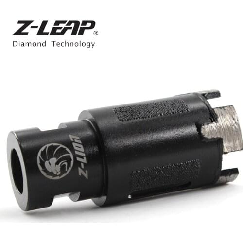 Z-LEAP 1PC Diamond Hole Saw 32/38mm t-Segments Drilling Bits m14 5/8-11 Thread Dry Use Granite Marble Concrete Stone Drill Tool