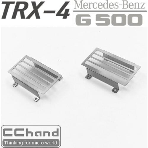 Metal tail light net cover for TRX-4 G500 rc car toy