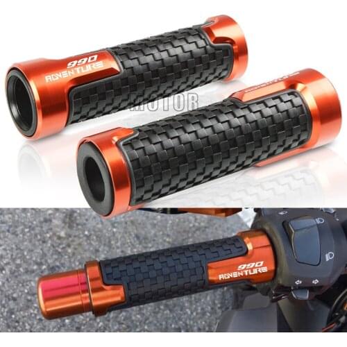 For 990 Adventure 2009 Motorcycle Street Racing Bike 7/8"22mm Anti-Slip Handlebar Grips Handle Bar Hand Grip 990Adventure