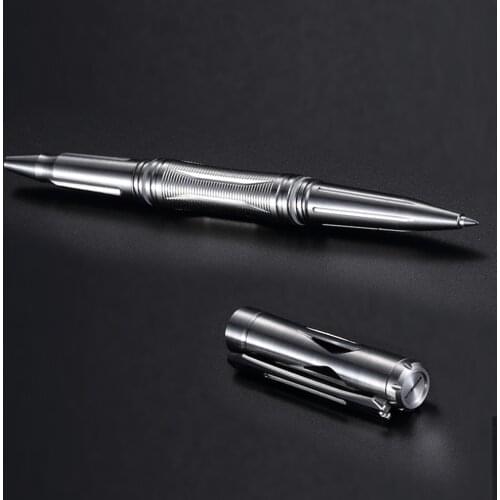 NITECORE NTP20 Multi-Functional Titanium Alloy Tactical Pen Ergonomically Tungsten Steel Tapered Tip Escape Self-defense Writing