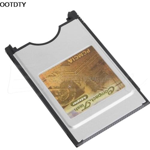 New Compact Flash CF to PC Card PCMCIA Adapter Cards Reader for Laptop Notebook hot