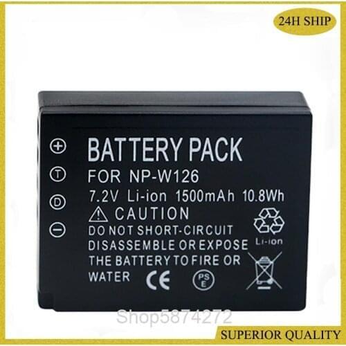 NPW126 NP-W126S Battery for Fujifilm X100F XPRO1 X-A1 X-H1 HS50EXR XT1 X-T2 X-E1 X-T10 X-T20 Camera Battery NPW126 Batteries