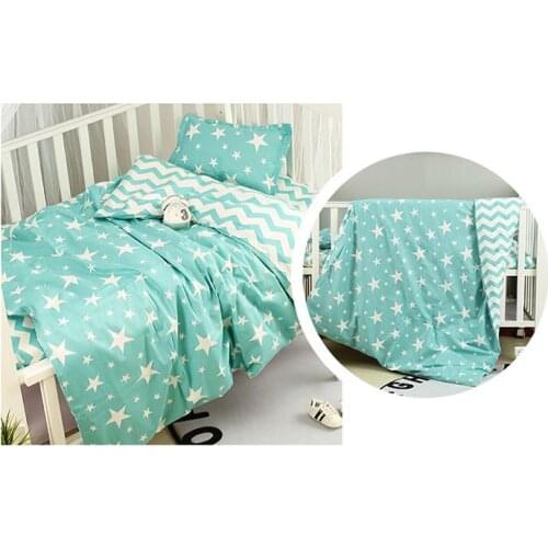 New Arrive Baby Bedding Set Bed Linen For Children Cotton Crib Cot Kit Soft cama bebe,Duvet/Sheet/Pillow, with filling