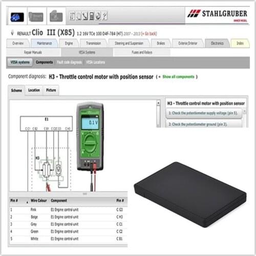 Auto Repair Software ATRIS StaKis Vivid Workshop Data 2018.01V In 80gb HDD Car Multiple Models Diagnostic Tools Free Shipping