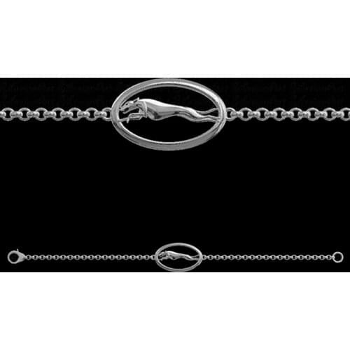 Adjustable Running Greyhound Bracelet Pet Dog Jewelry free ship