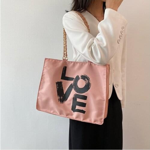 Ladies Commuter Large Capacity Shoulder Bag Student Cute Retro School Bag Letter Canvas Tote Bag Aesthetic Tote Bag Fashion