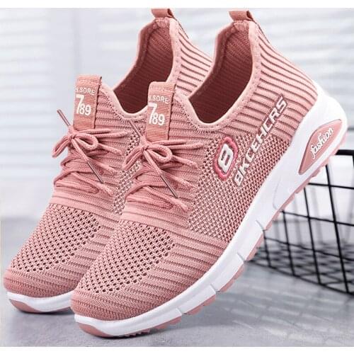 Women Running Shoes Zapatillas Air Soft Comfortable Sport Shoes Female Fitness Trainers Walking Sneakers Zapatillas Mujer 36-42