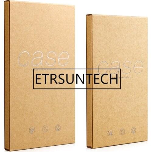 200pcs/lot Kraft paper Box for Phone Case Retail Kraft Paper Packaging Box for 4.7 5.5 inches Mobile Phone Shell